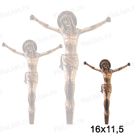 Распятие Caggiati P 30 000/16 (Материал Бронза, Цвет Бронза) арт:1276