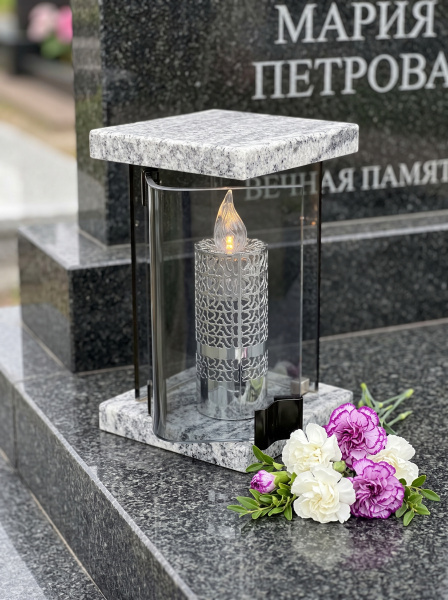Лампада МЕРЦАНИЕ (21*13 см, Гранит Покост) арт:2948