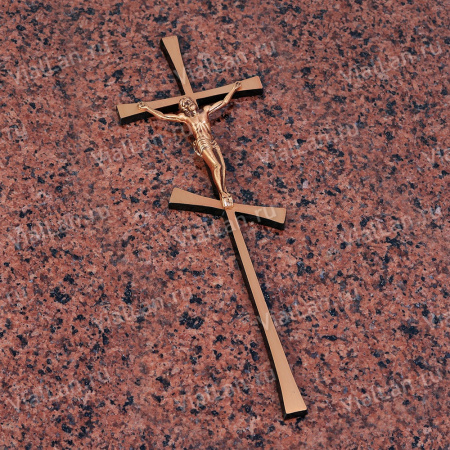 Крест BK 21 (30*13, Бронза, цвет Бронза, Православный) арт:805