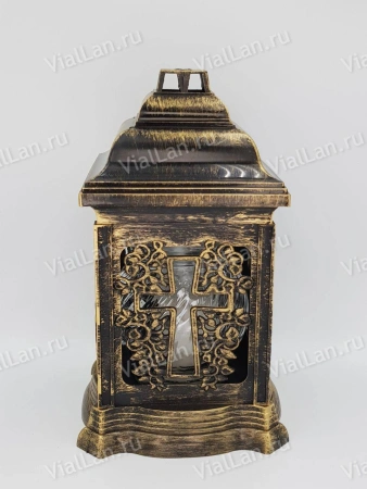 Лампада KAT 207 KRZ zl (28*15*15, материал Пластик, цвет бронза) в упаковке 6 штук  арт:1920