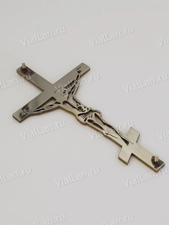 Крест Д 111 (15*7.5 см. нержавеющая сталь AISI 304, с покрытием Нитрид титана)арт:2364
