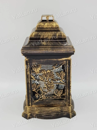 Лампада KAT 207 mag zl (28*15*15, материал Пластик, цвет бронза) в упаковке 6 штук  арт:1922