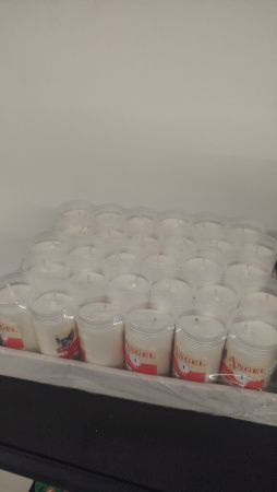 Свеча-вкладыш в лампаду Angel 1 (материал Парафин) в упаковке 30 шт. арт:2491