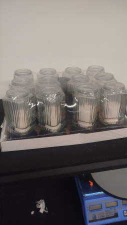 Лампада стеклянная Сердце Прямоуголная Znicz (размер 21х8,5, корпус прямоугольный, колба прозрачное стекло, пластик черный, Сердце, в упаковке 12 шт.) арт:2517