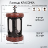 Лампада классика (Лезник. Черный) арт:856
