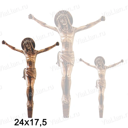 Распятие Caggiati P 30 000/24 (Материал Бронза, Цвет Бронза) арт:1275