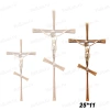 Крест BK 23 (25*11, Бронза, цвет Бронза, Православный) арт:808