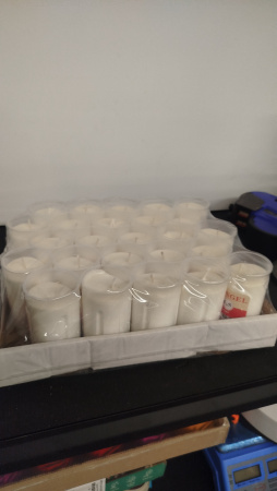 Свеча-вкладыш в лампаду Angel 1.5 (материал Парафин) в упаковке 25 шт. арт:2494