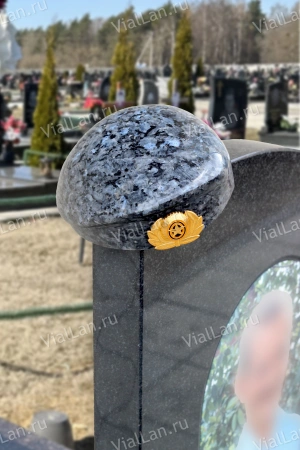 Берет (22*19*8, гранит Блю Перл) арт:1670