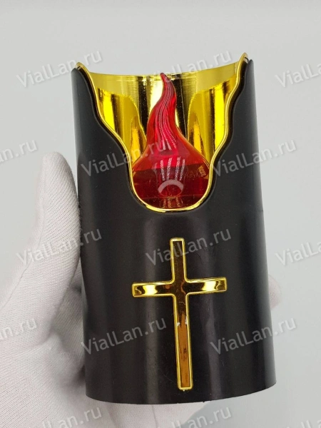 Свеча для лампады электрическая Subito 33 (Время горения 45 дней, в упаковке 6 шт.) арт:1992