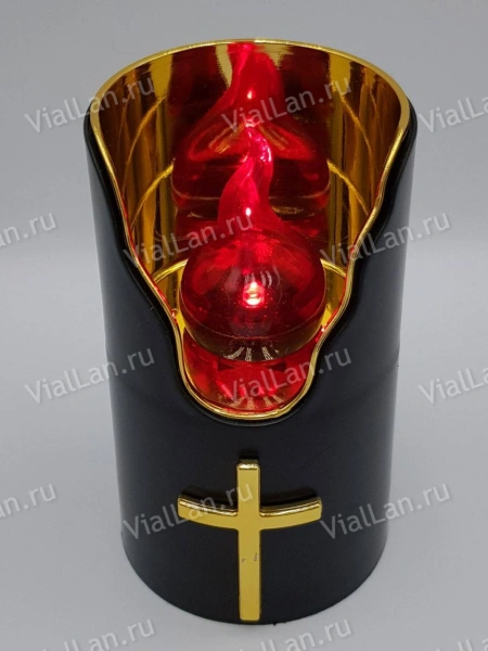 Свеча для лампады электрическая Subito 33 (Время горения 45 дней, в упаковке 6 шт.) арт:1992