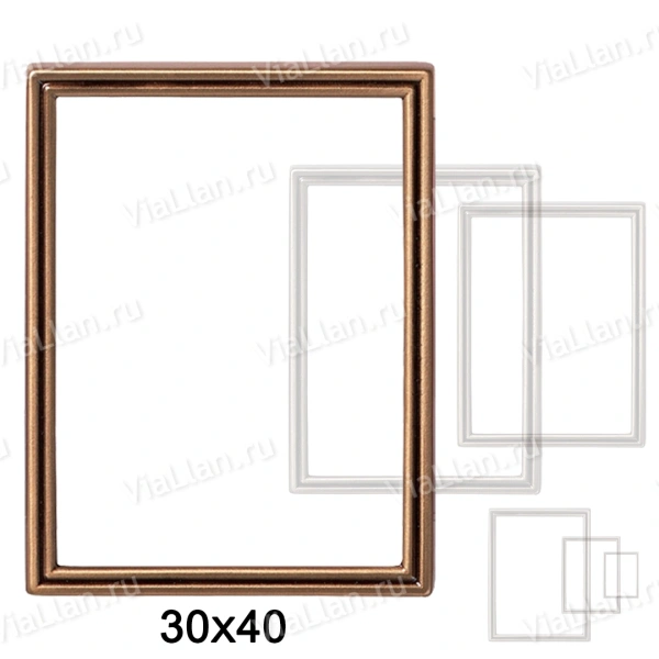 Рамка Квадрат Caggiati 21 256 (40*30) арт:1404