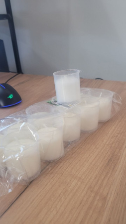 Свеча-вкладыш в лампаду P30 A5 (материал Парафин) в упаковке 5 шт. арт:2515