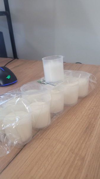 Свеча-вкладыш в лампаду P30 A5 (материал Парафин) в упаковке 5 шт. арт:2515