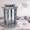 Лампада МЕМОРИ круглая (25*18 см, Гранит Покост) арт:2946