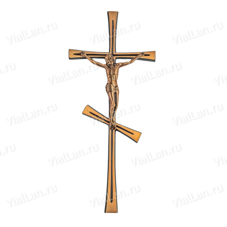 Крест BK 23 (20*8, Бронза, цвет Бронза, Православный) арт:807