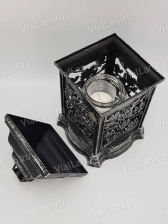 Лампада KAT 207 mag sr (28*15*15, материал Пластик, цвет серебро) в упаковке 6 штук  арт:1919