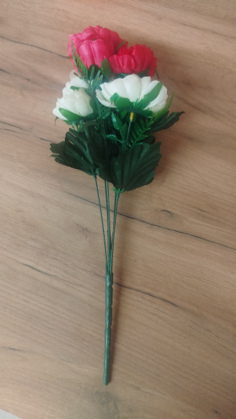 Цветы одиночные HYL 5 mix 40 шт./ упарт:2424