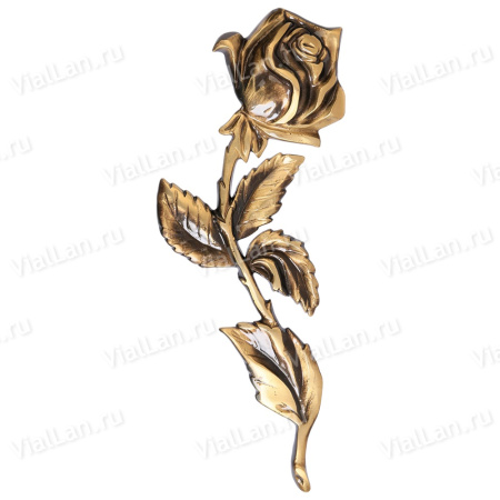 Цветы D7 Право (31 см, Бронза, цвет Темное золото) арт:894