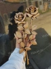 Цветы Ц2 КБ Роза Бронза (35*15, композит + стекловолокно, Цветы) арт:1804